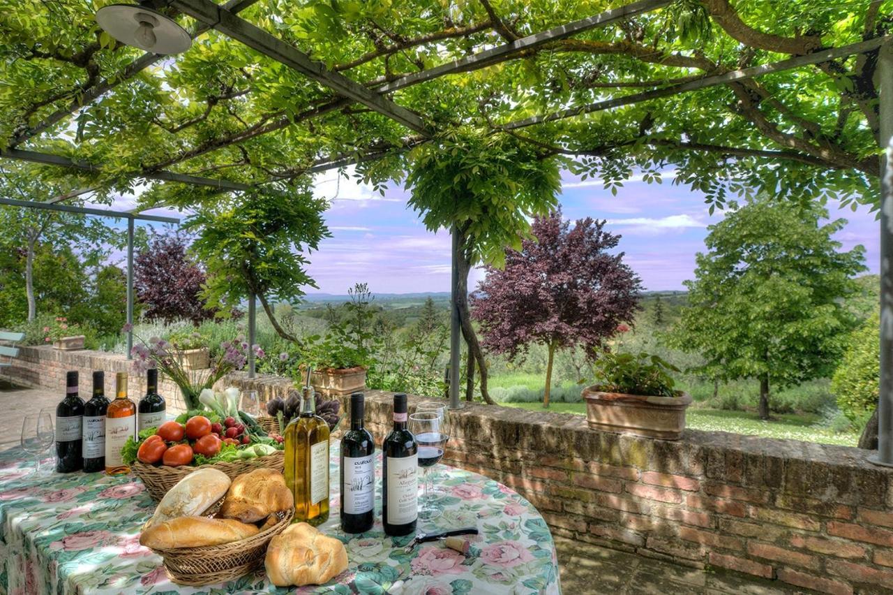 Allegretti Agriturismo Castelnuovo Berardenga Bagian luar foto