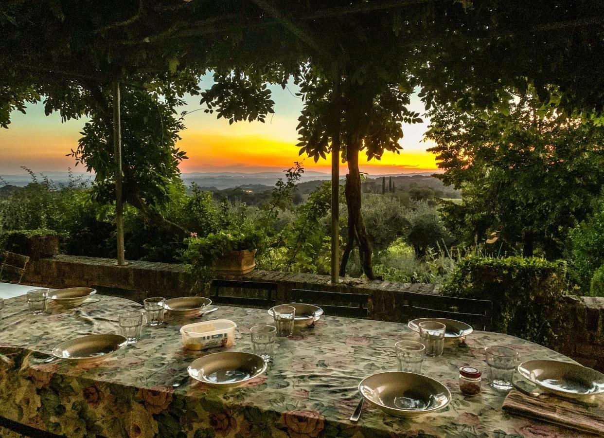 Allegretti Agriturismo Castelnuovo Berardenga Bagian luar foto